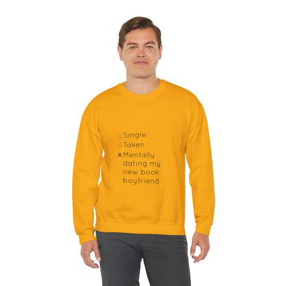 New Book Boyfriend: Unisex Heavy Blend™ Crewneck Sweatshirt
