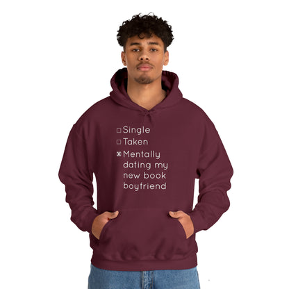 New Book Boyfriend: Unisex Heavy Blend™ Hooded Sweatshirt