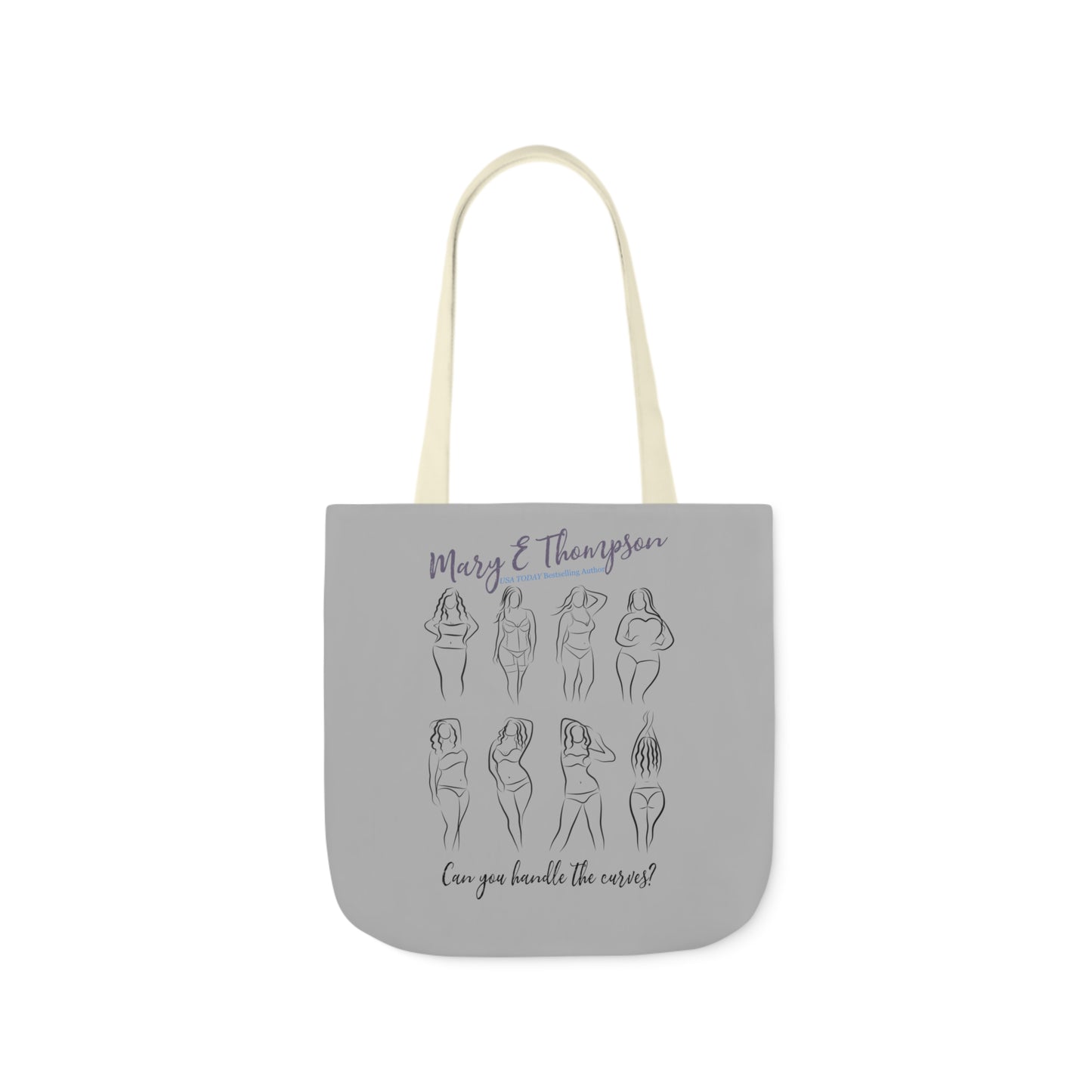 Can you handle the curves?: Polyester Canvas Tote Bag