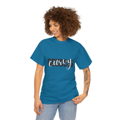 Curvy Goddess: Unisex Heavy Cotton Tee