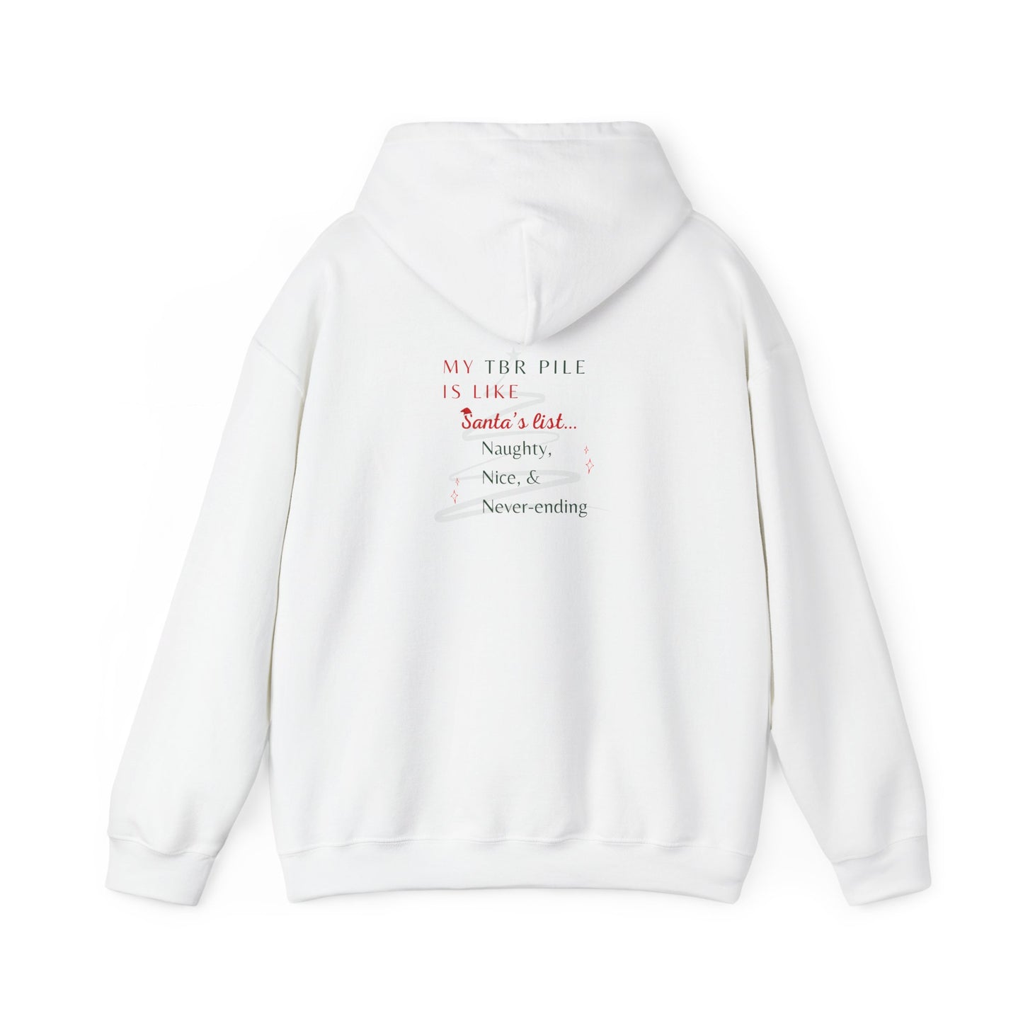 Read Watch Eat Christmas hoodie: Unisex Heavy Blend™ Hooded Sweatshirt