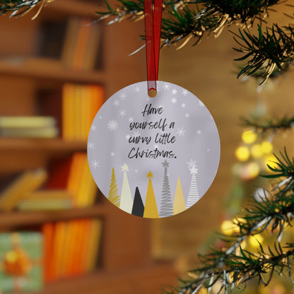 Curvy Little Christmas: Metal Ornaments