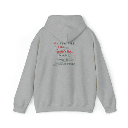 Read Watch Eat Christmas hoodie: Unisex Heavy Blend™ Hooded Sweatshirt