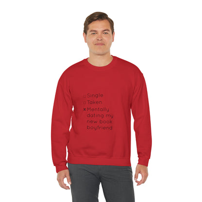 New Book Boyfriend: Unisex Heavy Blend™ Crewneck Sweatshirt