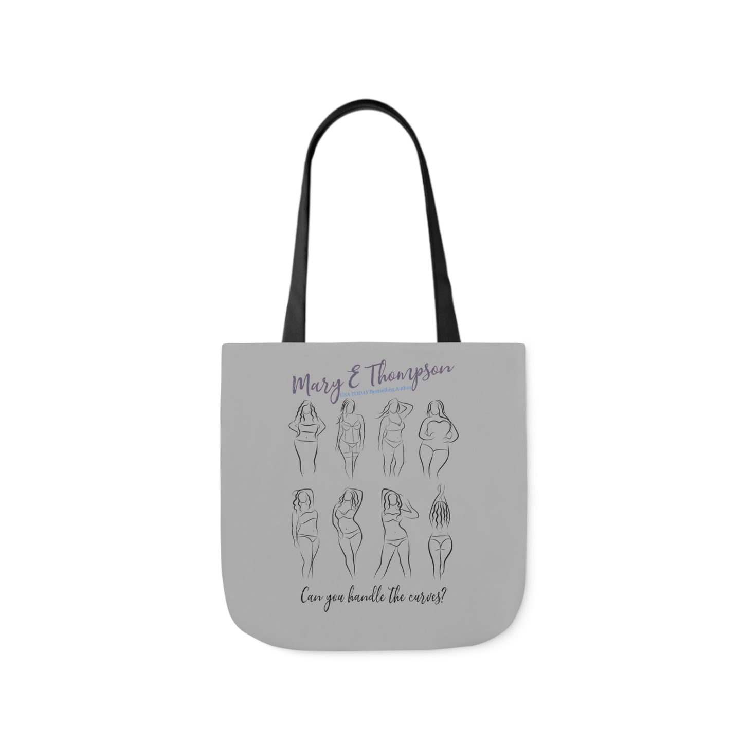 Can you handle the curves?: Polyester Canvas Tote Bag