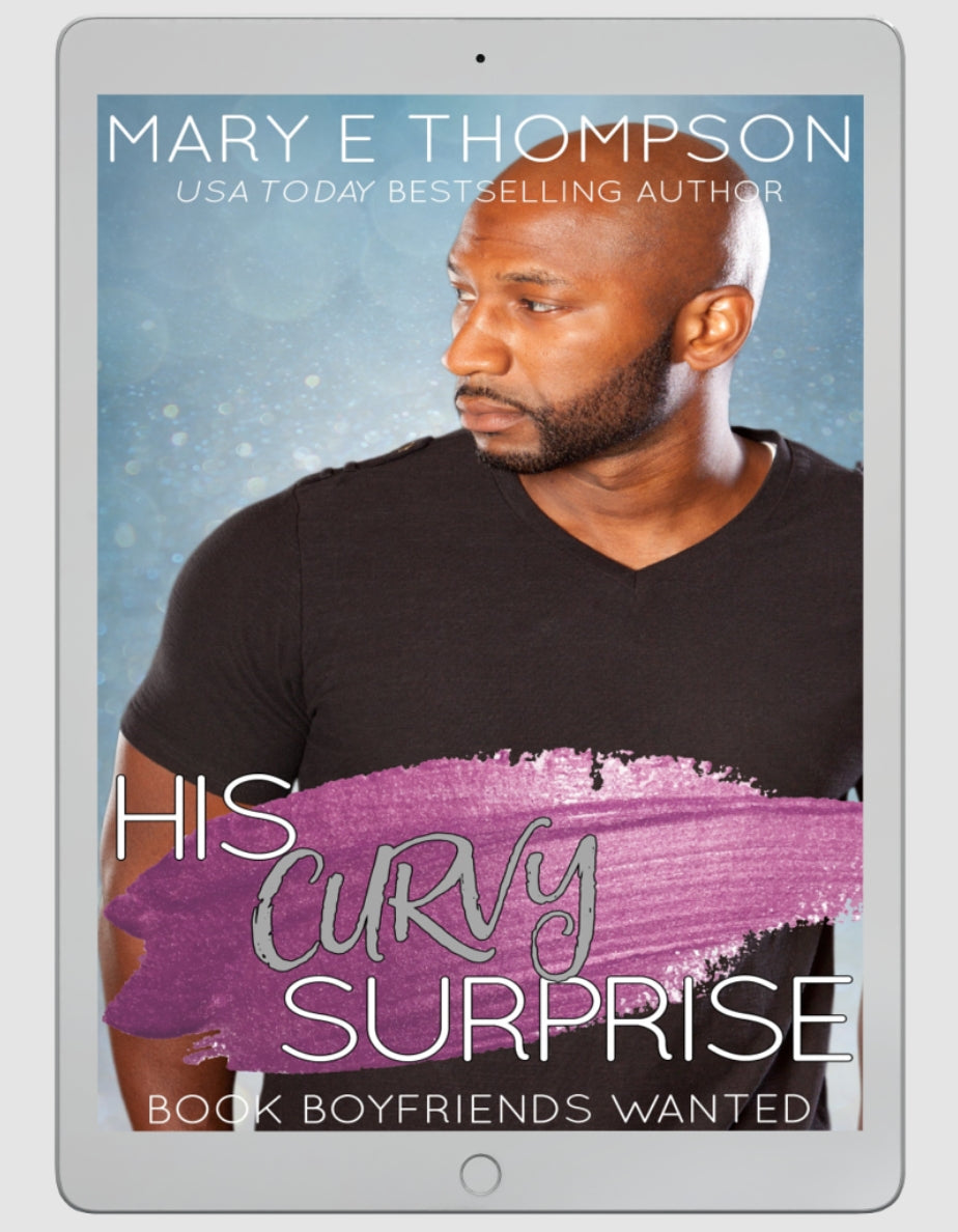 cover for His Curvy Surprise by USA TODAY Bestselling Author Mary E Thompson
