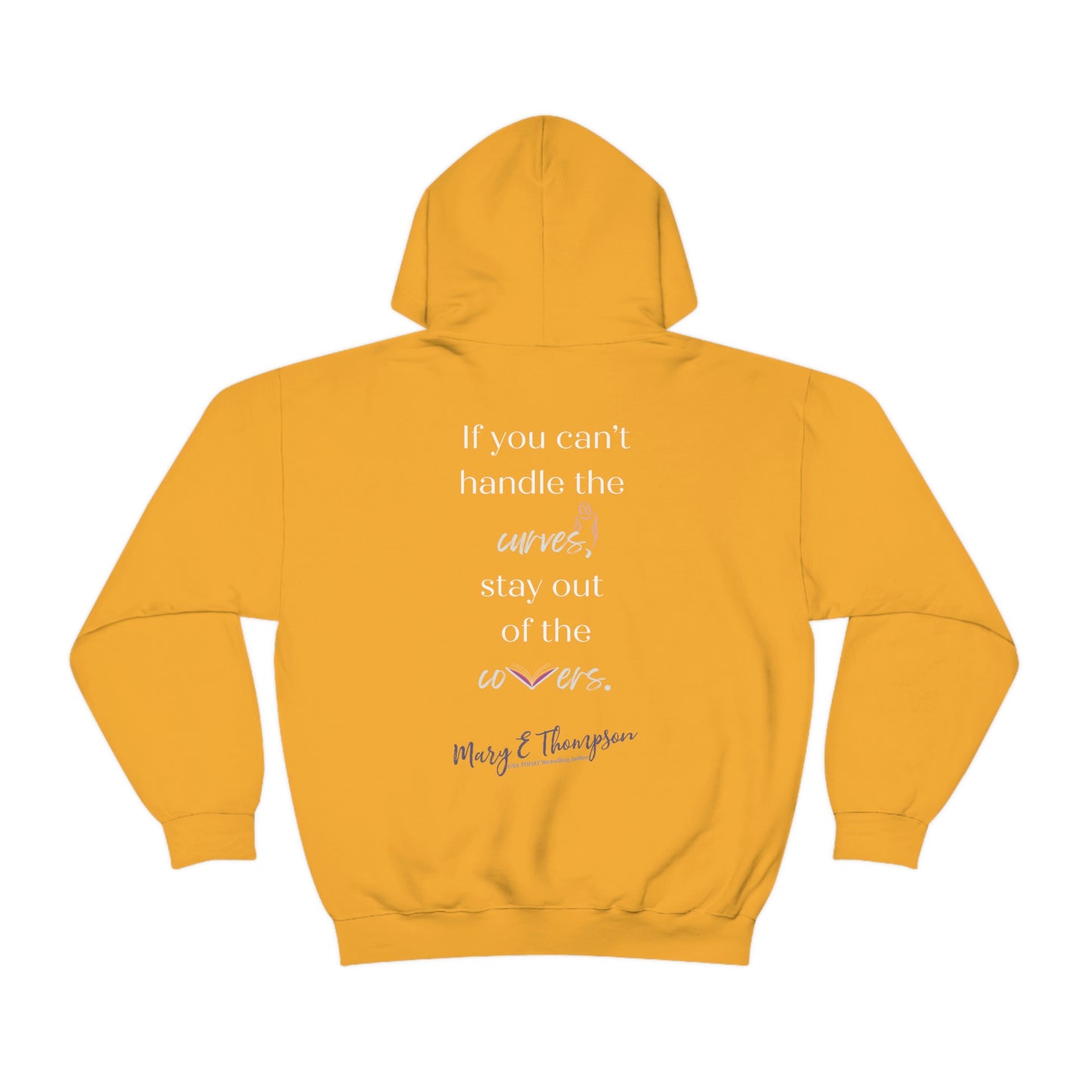 Curvy is Beautiful / Stay Out: Unisex Heavy Blend™ Hooded Sweatshirt
