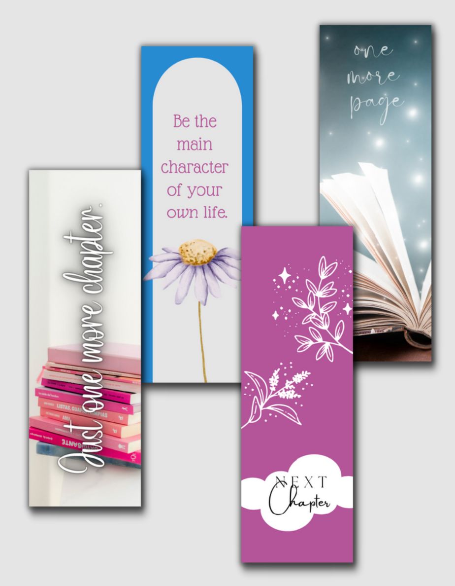 Reader Bookmarks Set 2 (PRINTABLE)